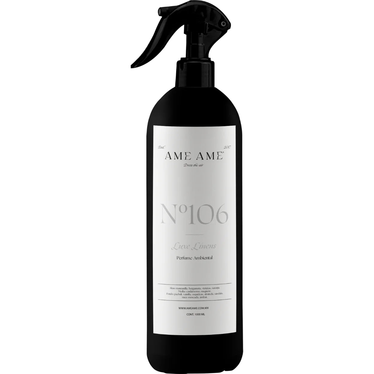 Spray Nº 106 Luxe Linens - 1 litro