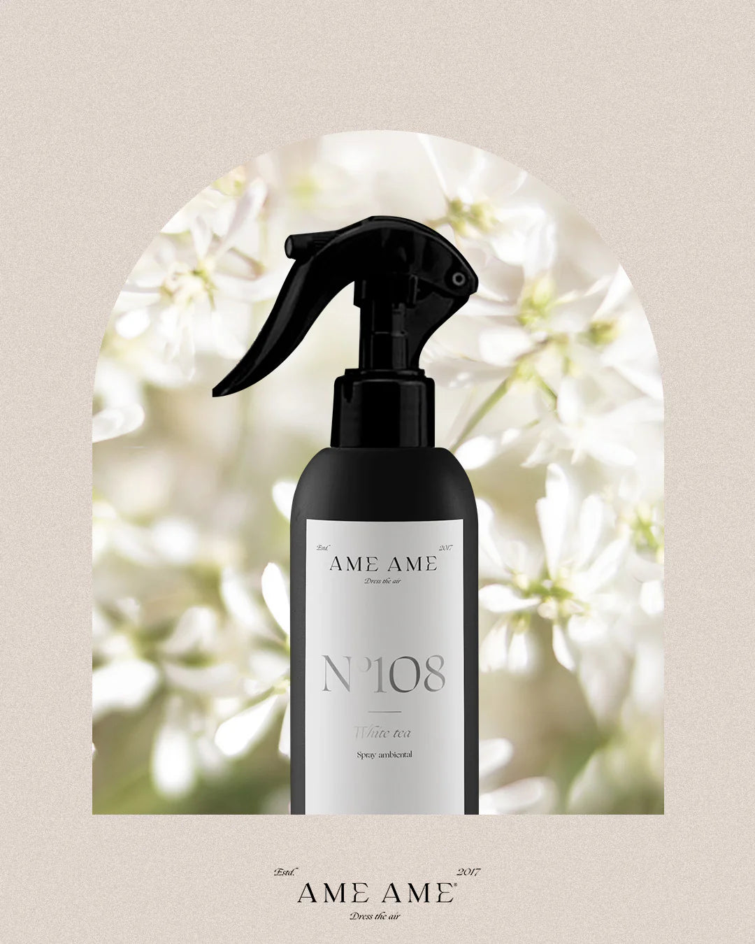 Spray Ambiental Nº 108 White Tea - 500 ml