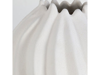 Merritt White Floor Vase