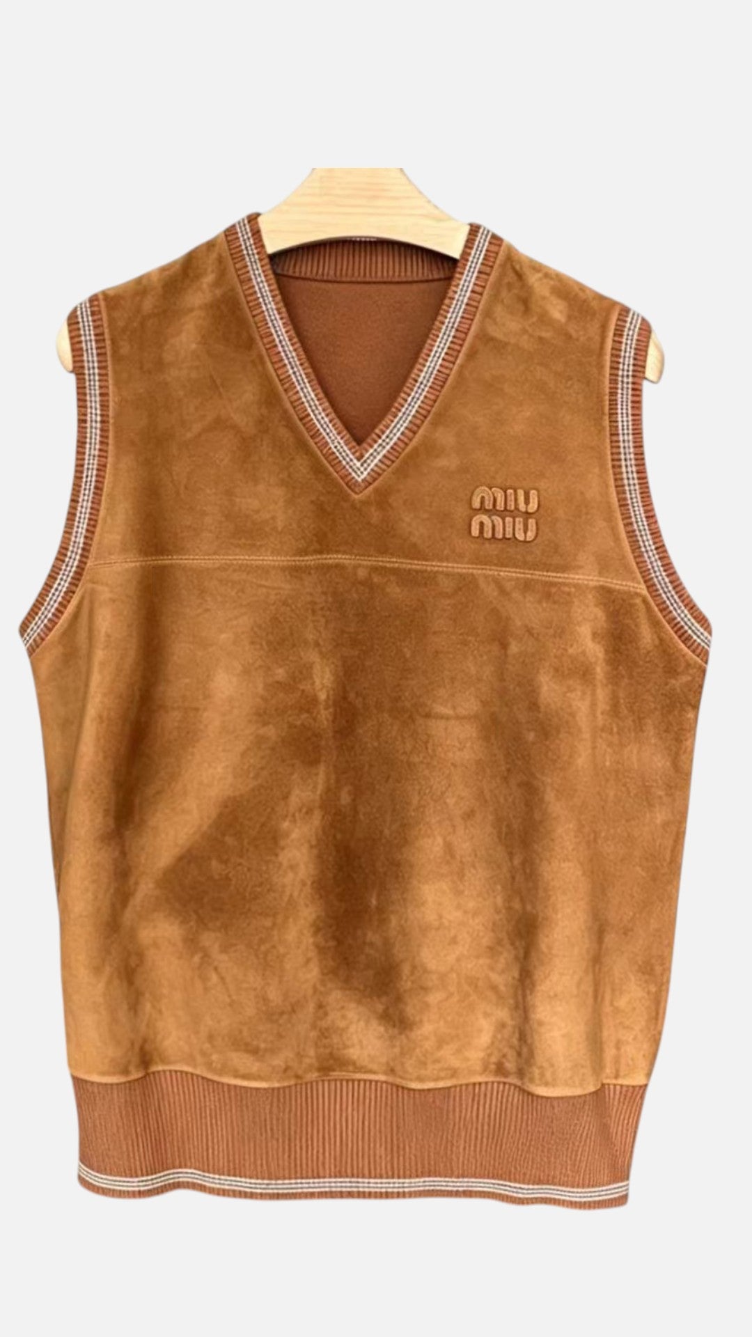 Chaleco de Piel Miu Miu-L