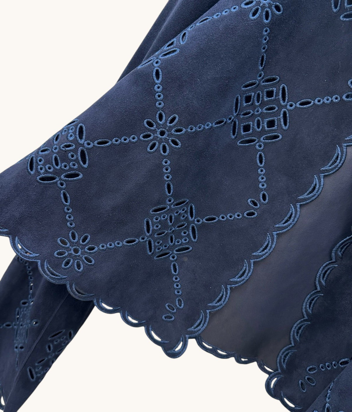Chamarra de Piel Ermanno Scervino-L