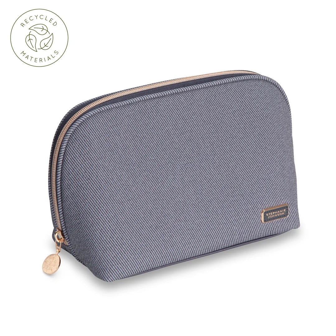Jodhpur Lola Makeup Bag -Denim