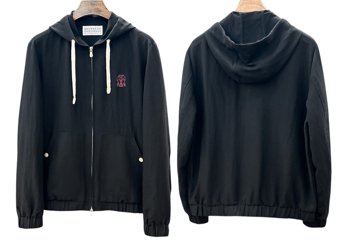 Chamarra Ligera Hoodie Brunello Cucinelli-L
