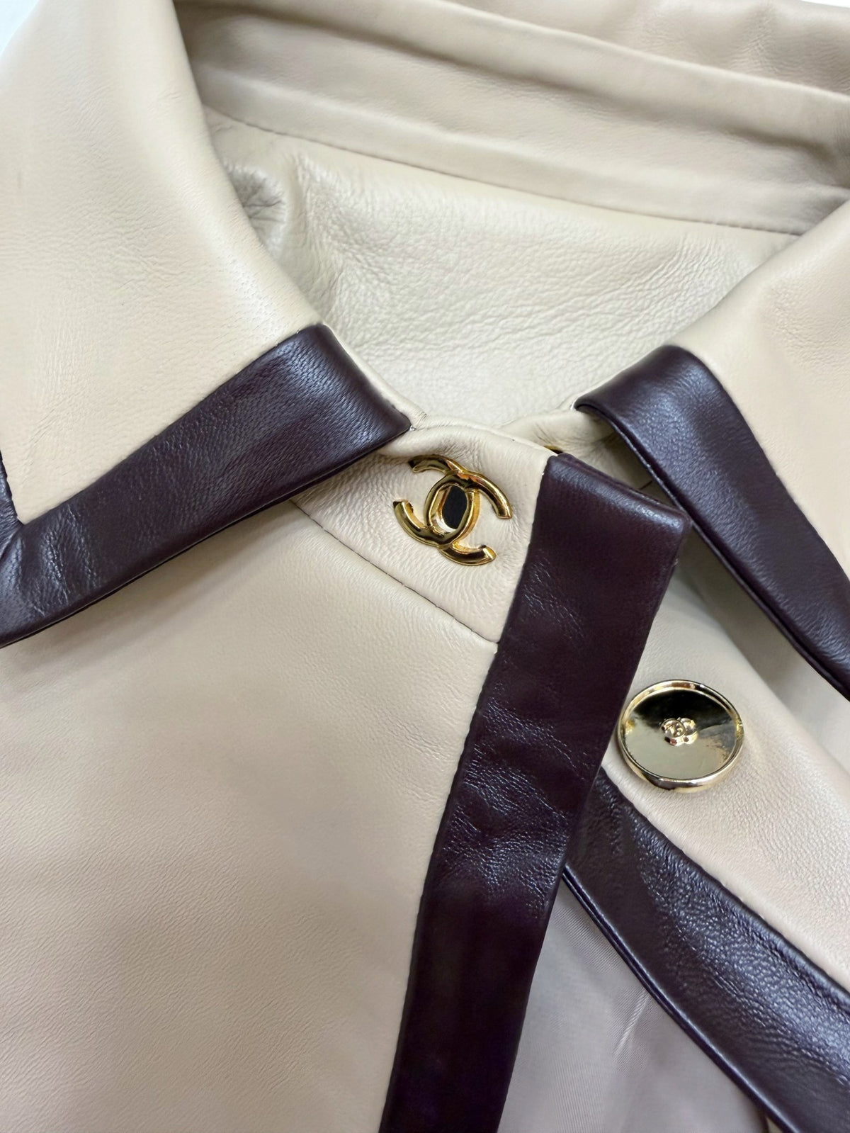 Chamarra de Piel Chanel-M