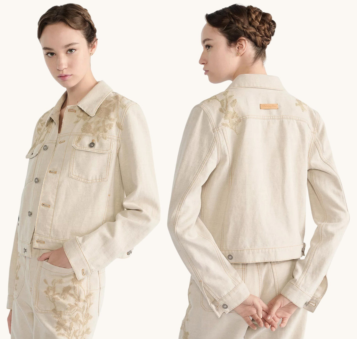 Chamarra Denim Dior-M