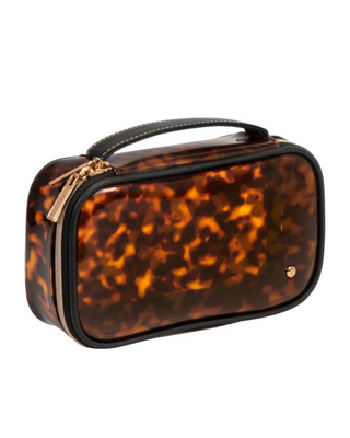 Miami Clearly Tortoise Claire Medium Makeup Case