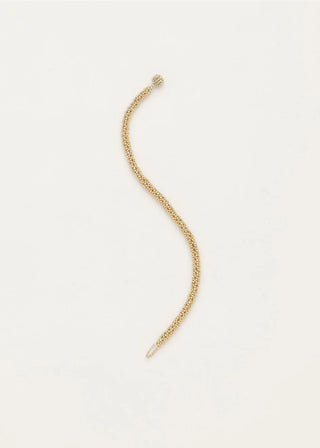 BRAZALETE HUTA SERPIENTE ORO PLATINO