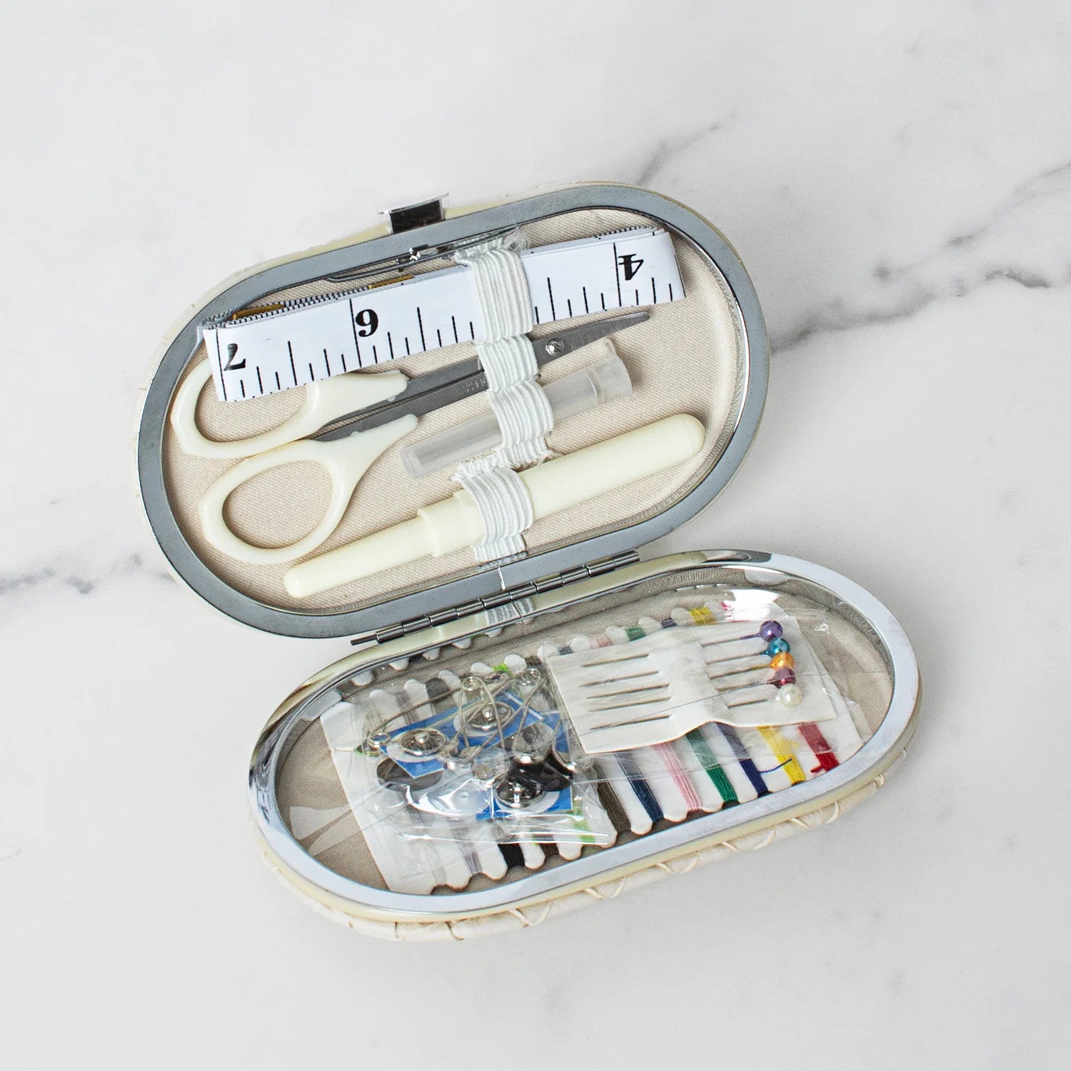 Sewing Kit - Woven Sand