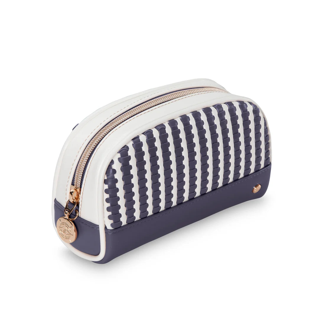 Marbella Mae Mini Pouch -Marine Blue