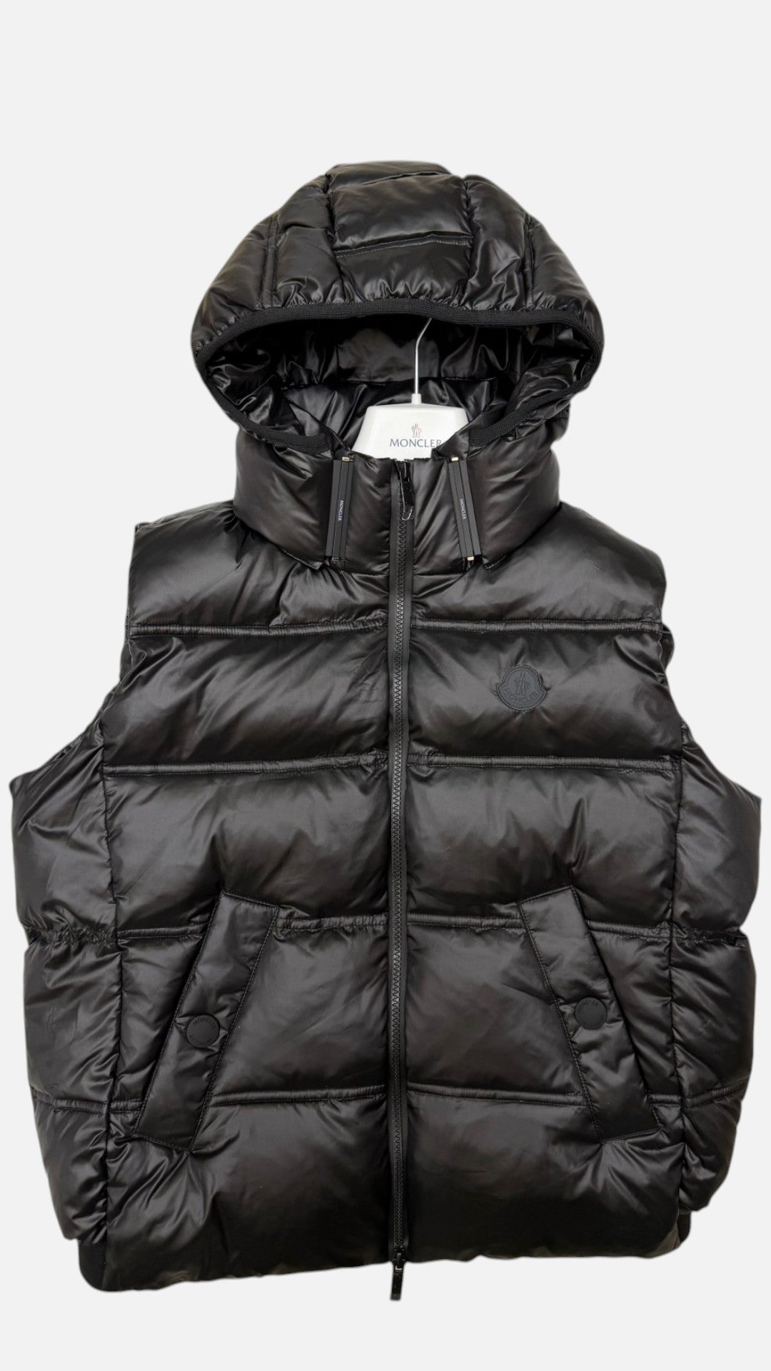 Chaleco Hoodie Ligero Moncler-L