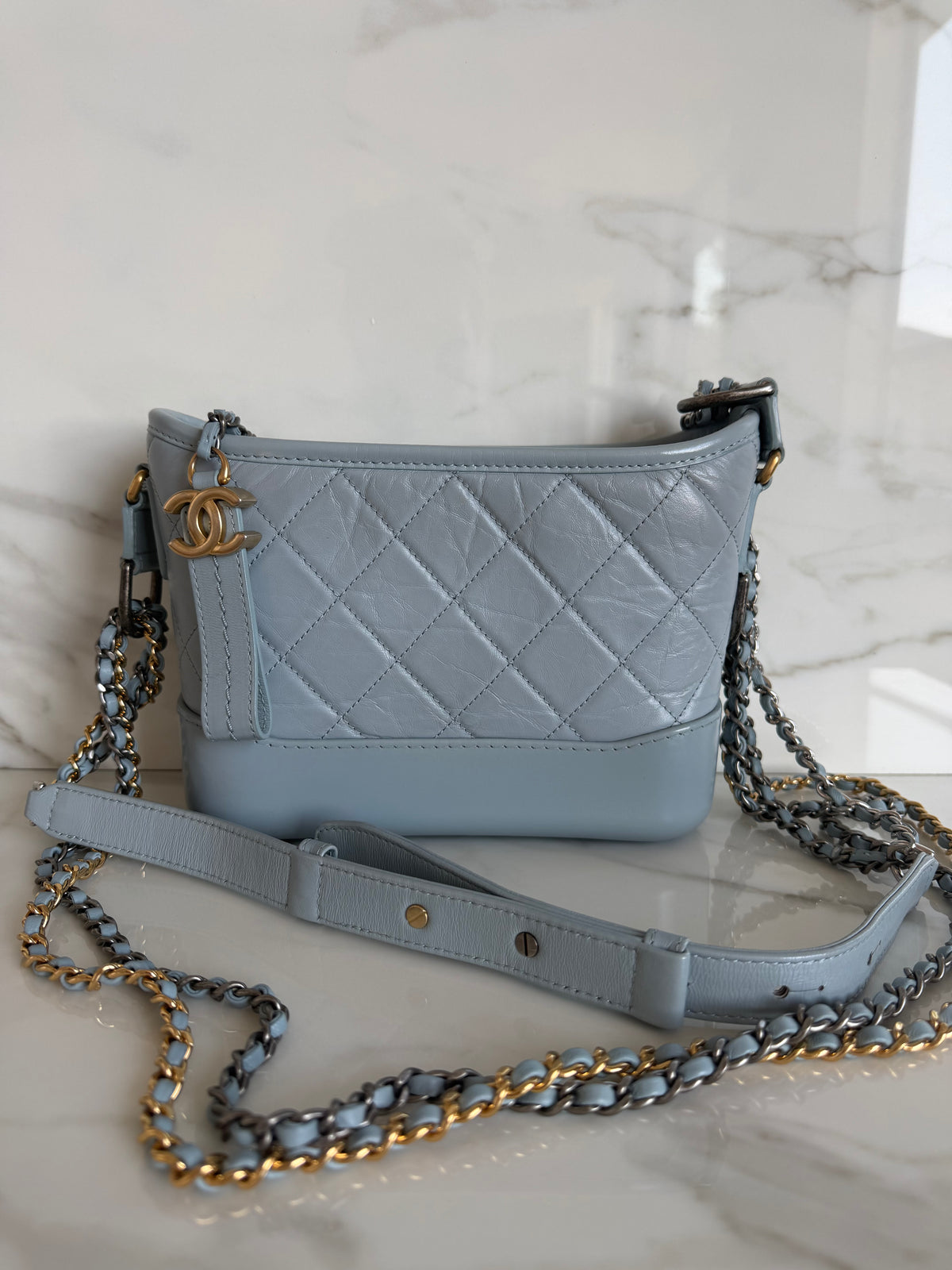 GABRIELLE IN BABY BLUE