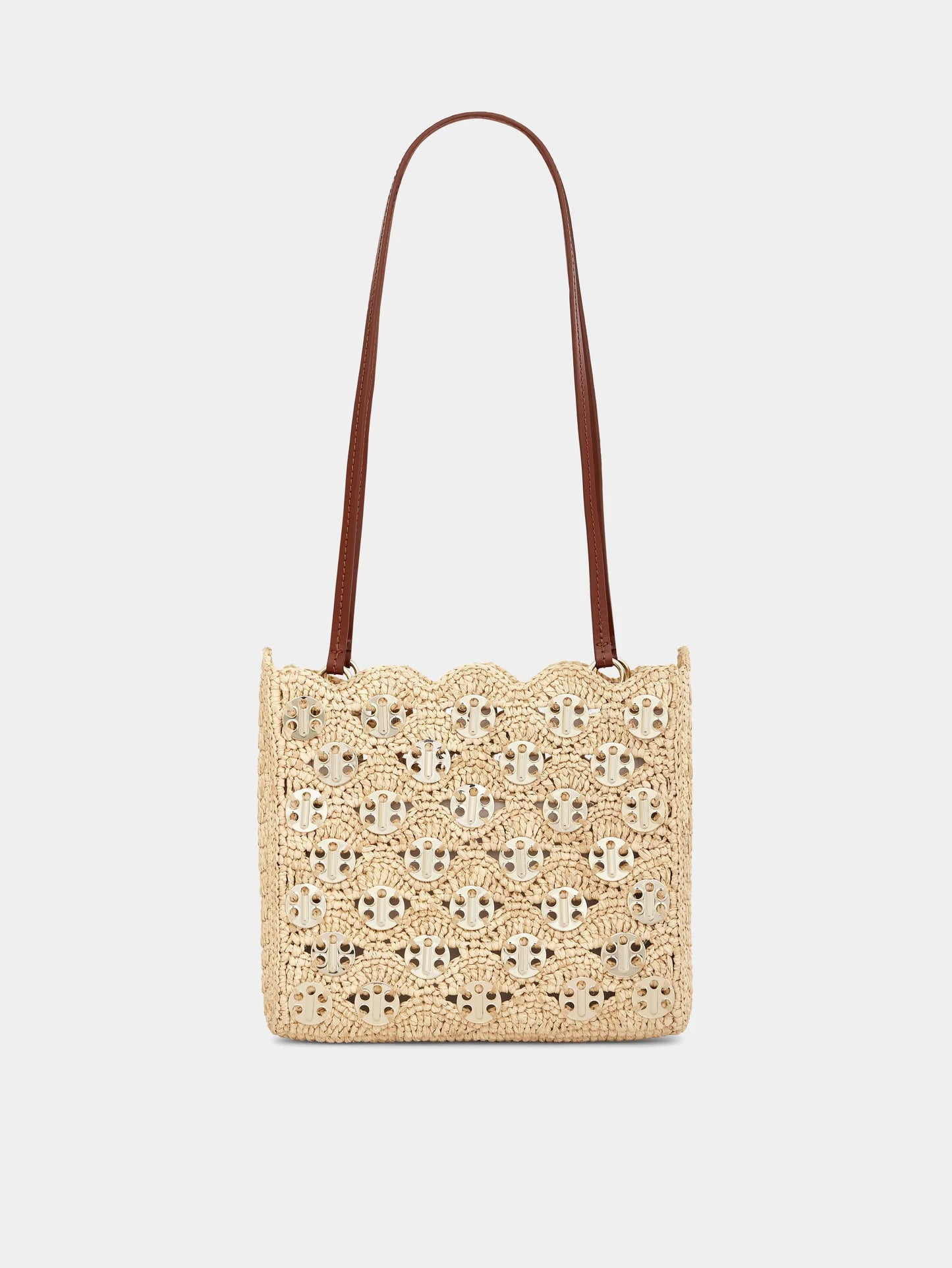 1969 ICONIC RAFFIA SHOULDER BAG