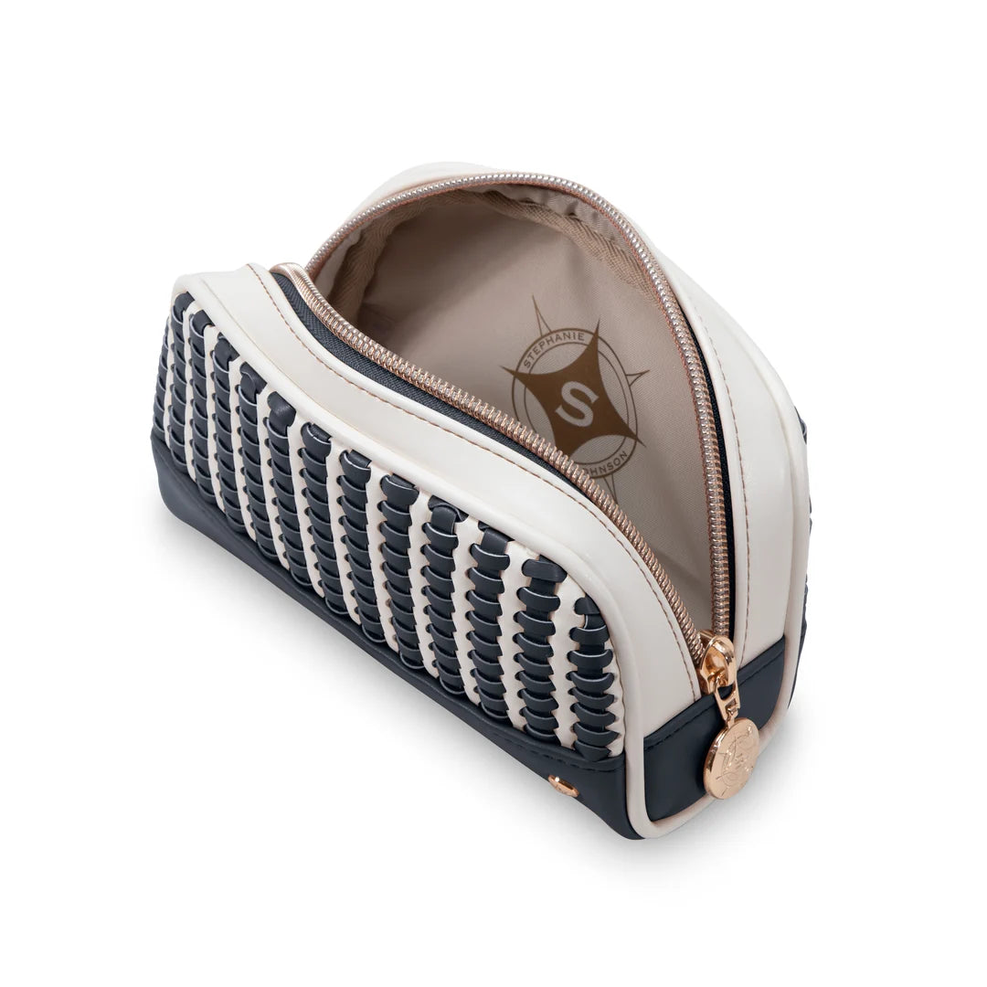 Marbella Mae Mini Pouch -Marine Blue