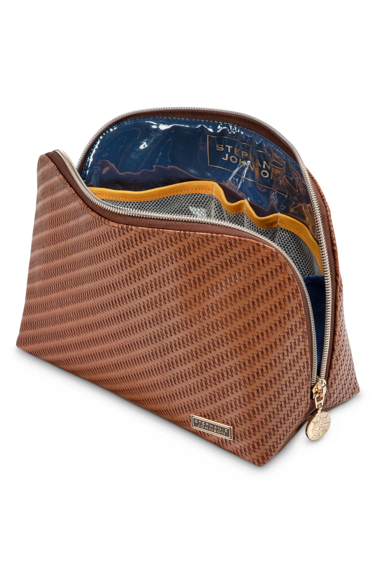 Rosewood Cognac - Lola Makeup Bag