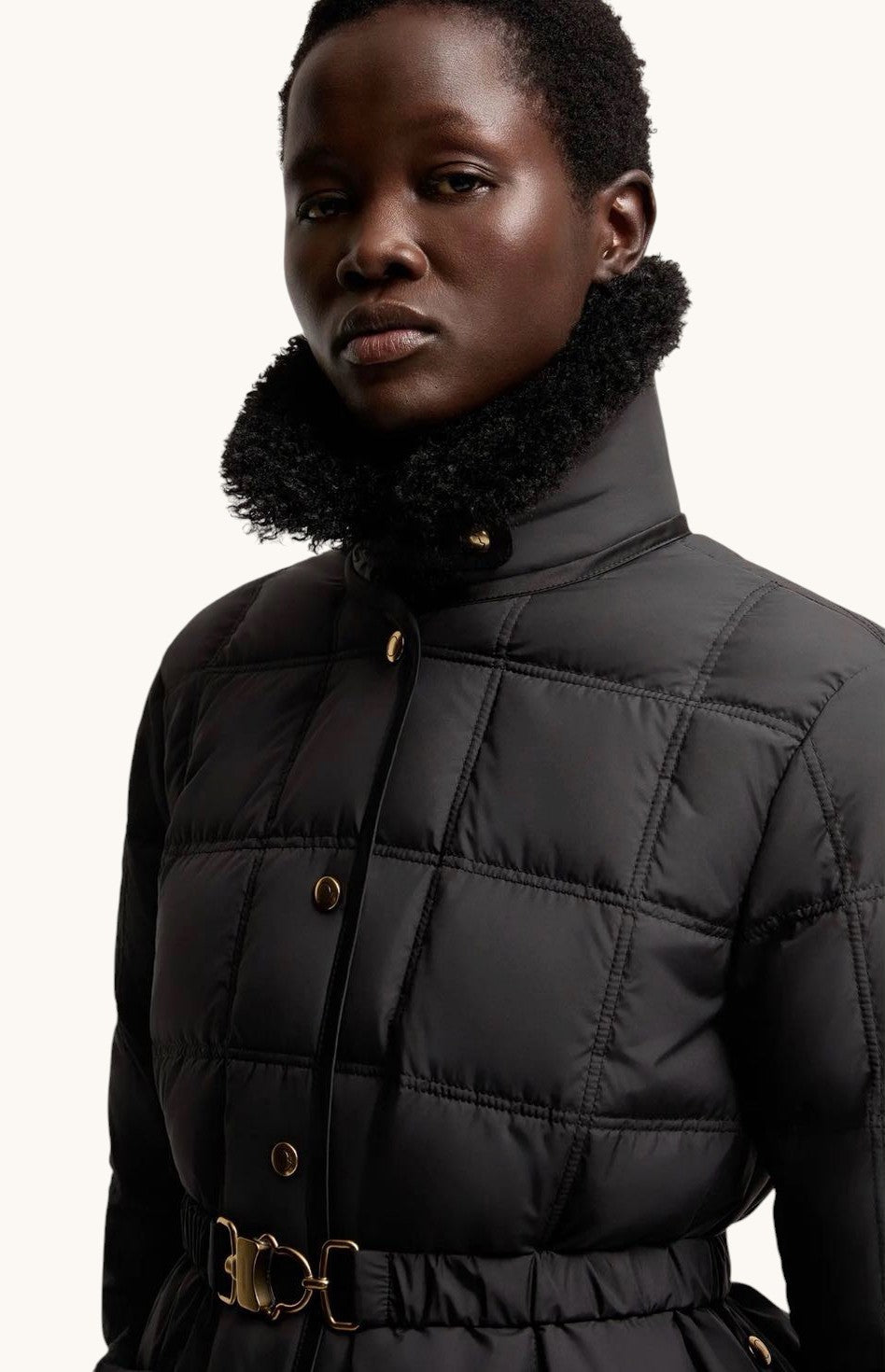 Gabardina Corta Moncler-S