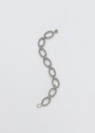 BRAZALETE AROS TAWARI PLATINO