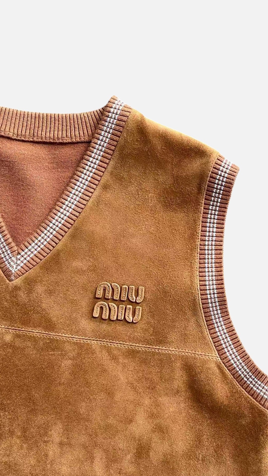 Chaleco de Piel Miu Miu-L
