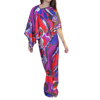 Pucci Poncho Morado