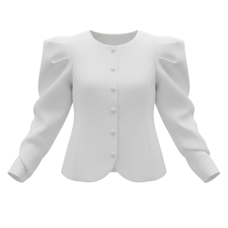 Blusa estilo blazer
