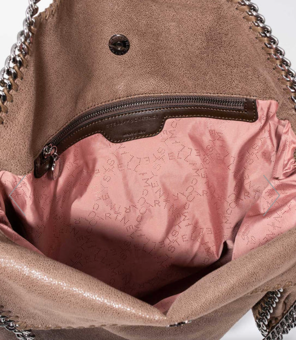 Falabella shoulder brown bag