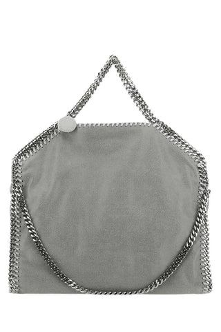 Falabella foldover shoulder grey bag