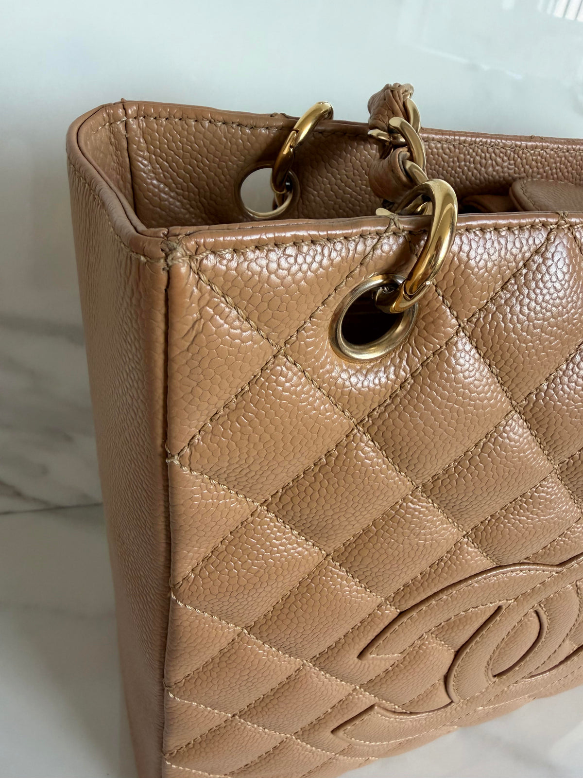 PST IN BABY DARK BEIGE CAVIAR