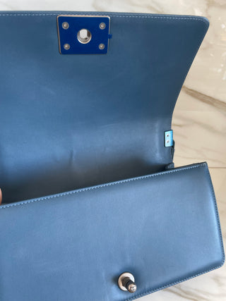 Le Boy Medium Blue Bag