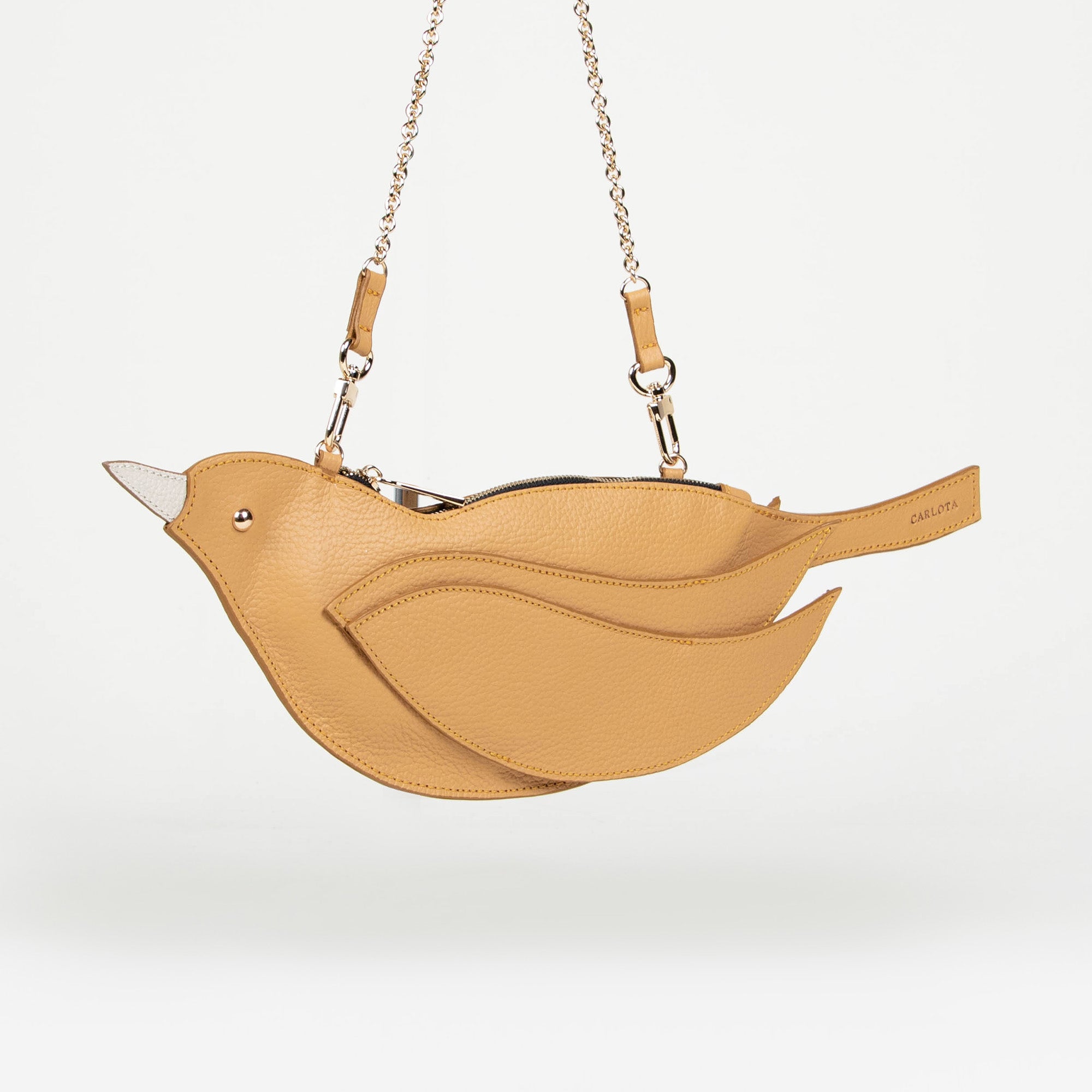 CROSSBODY PAJARITO - MOSTAZA