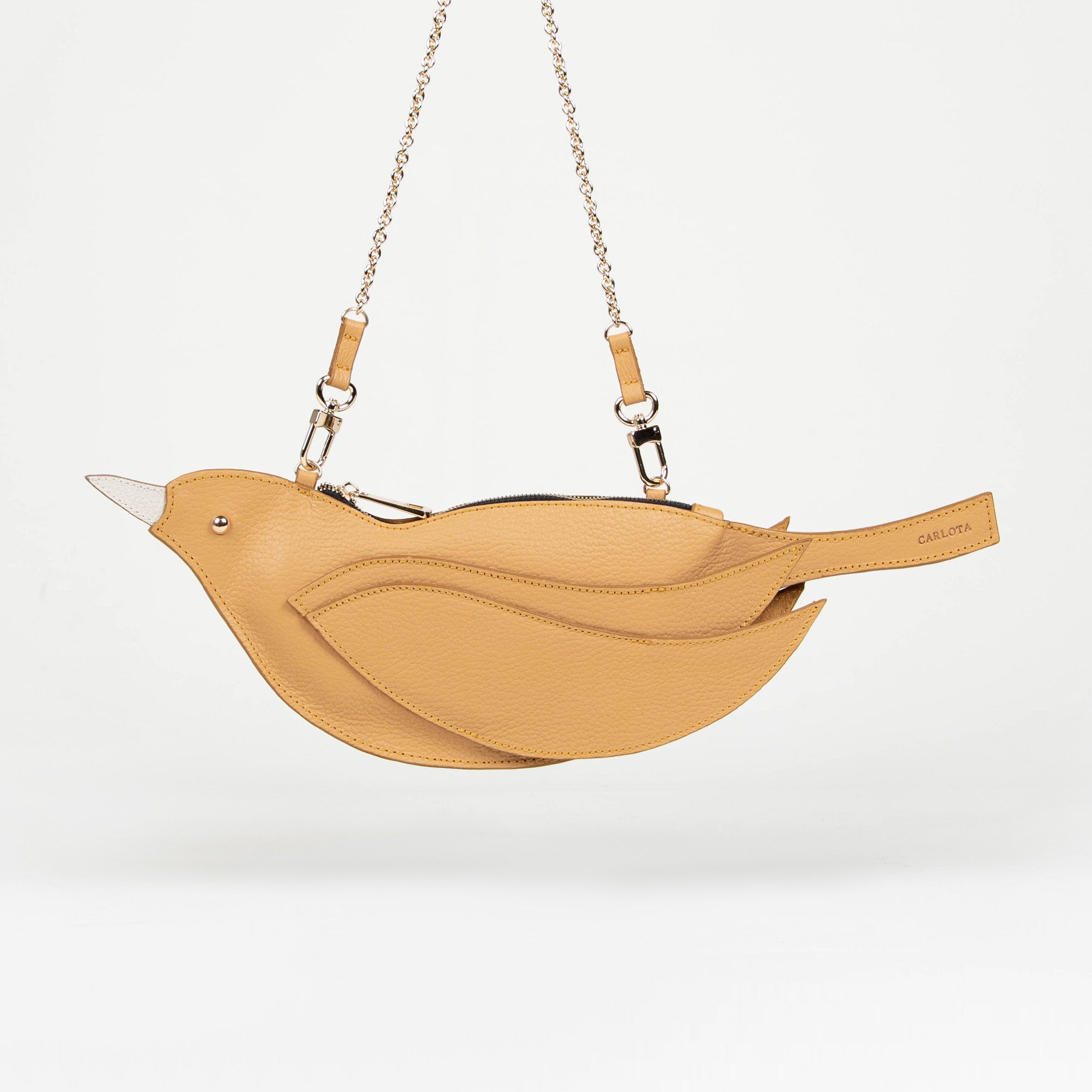 CROSSBODY PAJARITO - MOSTAZA