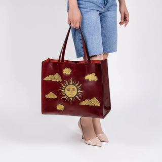 TOTE XL SOL - ROJO