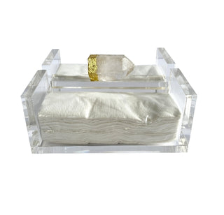 Servilletero Ara chico con cuarzo