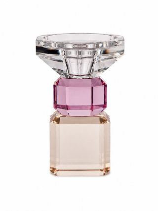 CANDELABRO CRISTAL CORTADO (CRISTAL, UVA, CHAMPAGNE)