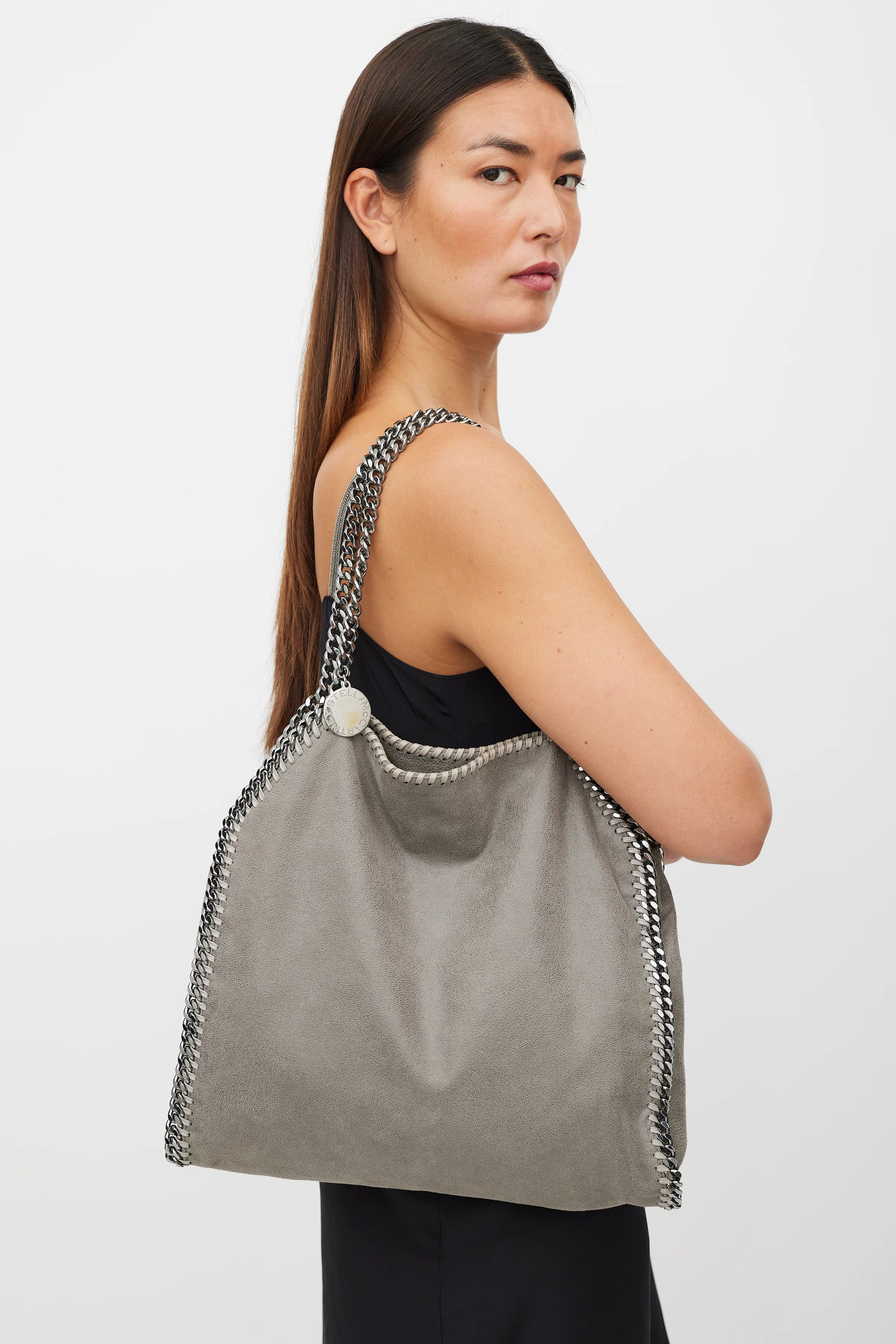 CLASSIC SMALL FALABELLA IN GREY