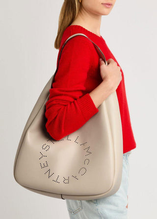 Logo Slouchy Hobo Tote Bag