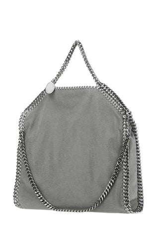 Falabella foldover shoulder grey bag