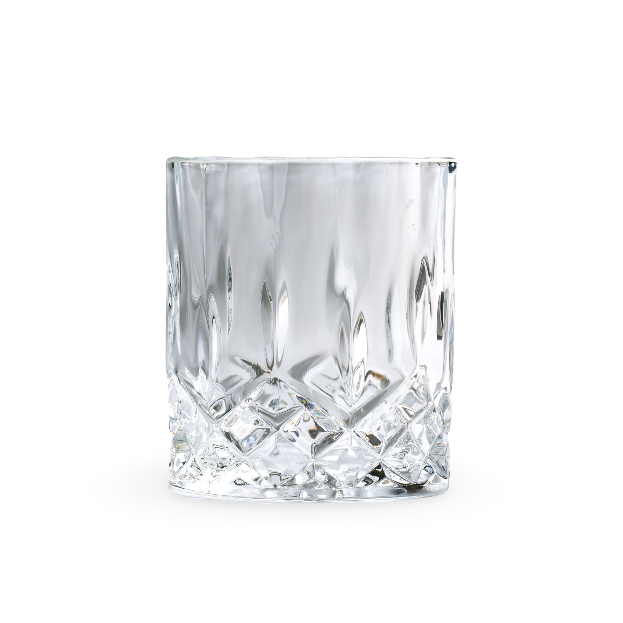 Vaso Cristal Cortado Corto