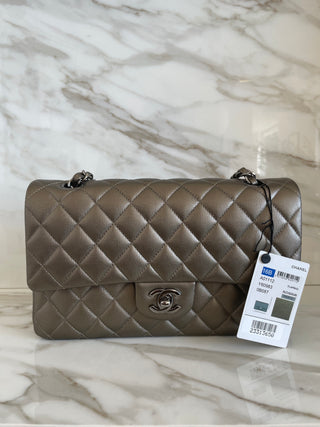 Classic Flap Medium Caviar Bronze Bag