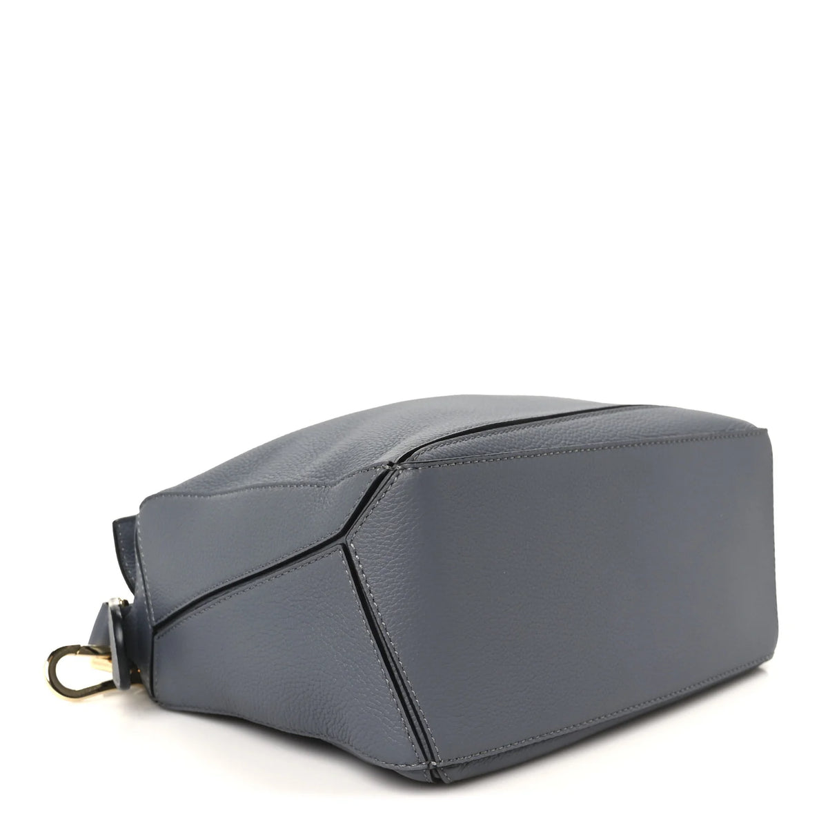 Small Puzzle Leather Bag in Grainy Grey