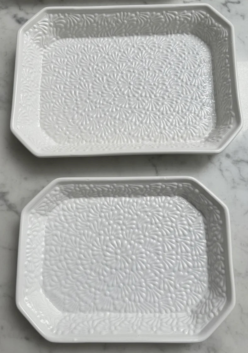 Charolas Octagonales - Blanco