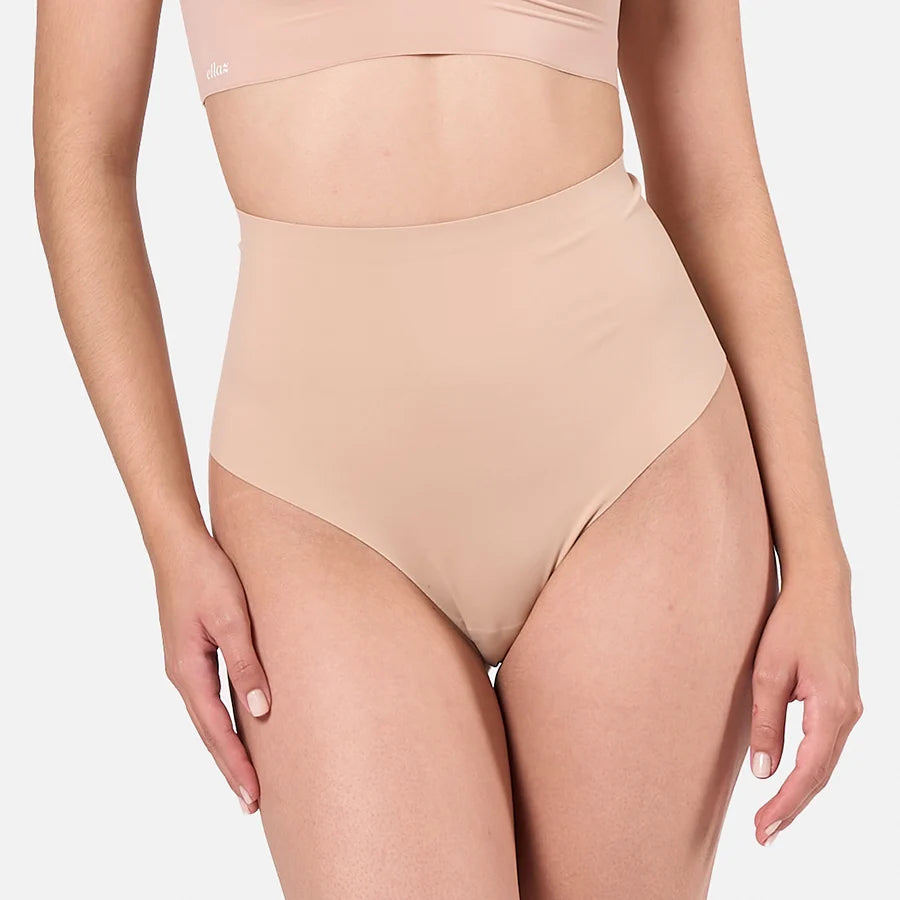Tanga High Waist Seamless Nude