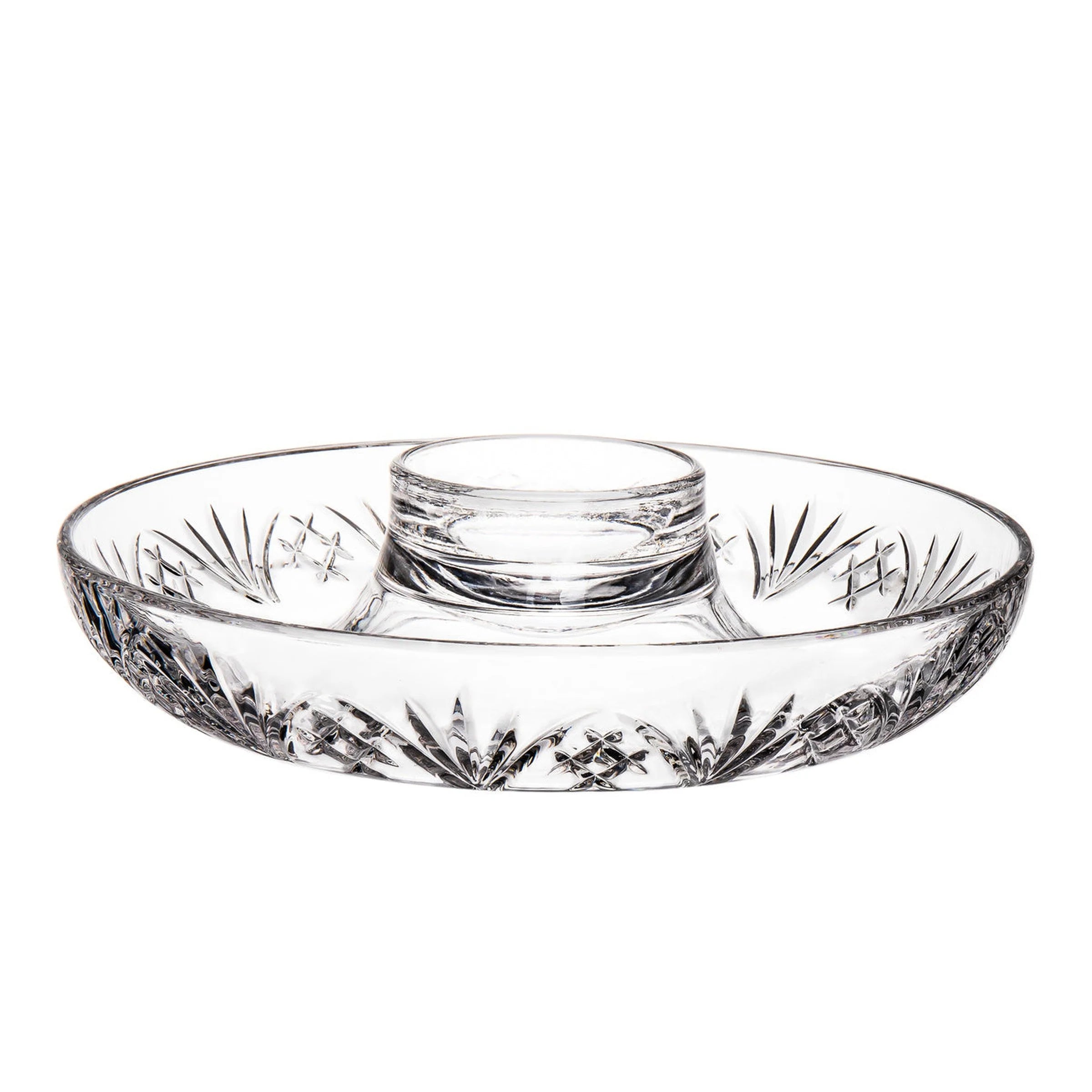 Dublin Crystal Scalloped Large Chip-n-Dip