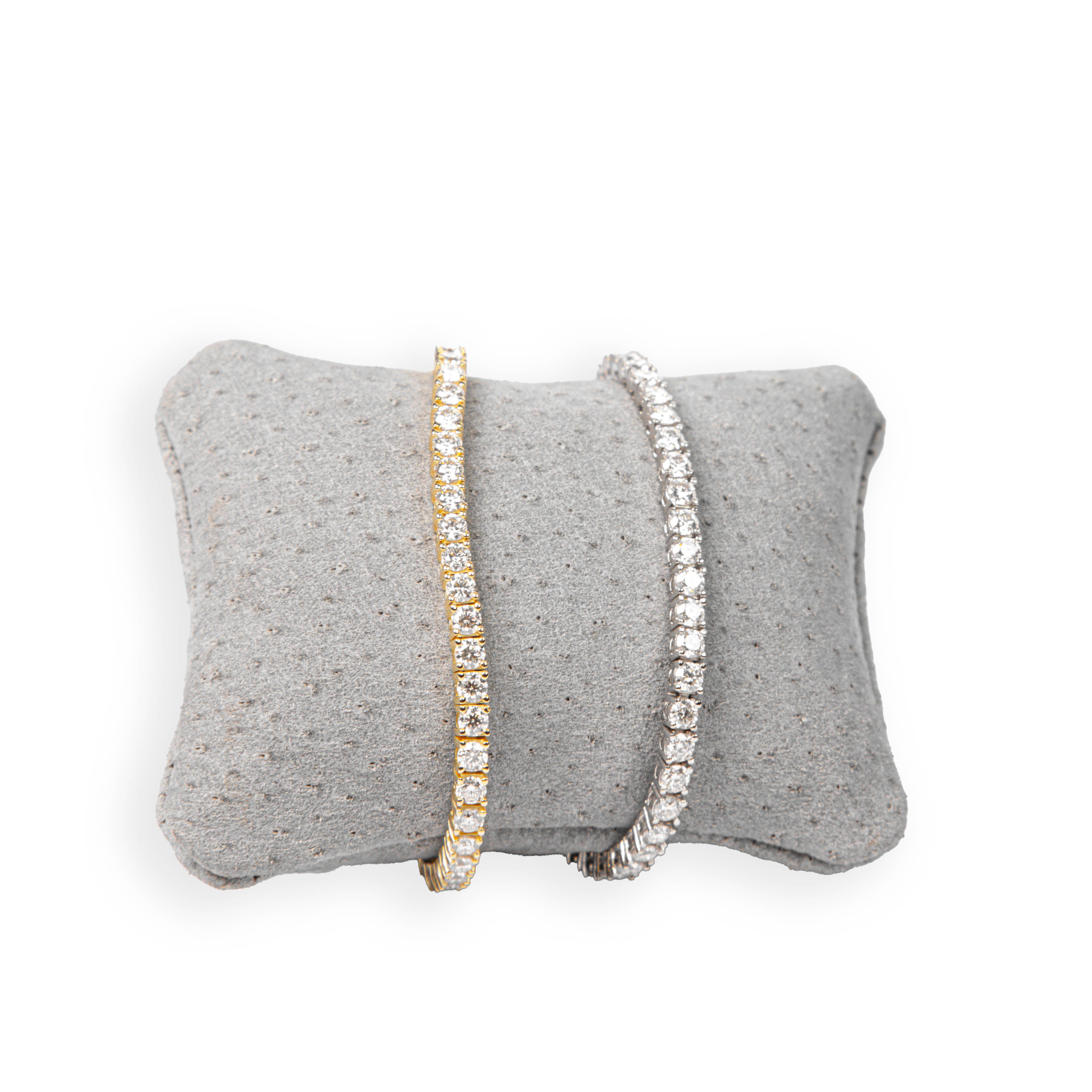 PULSERA TENNIS 3MM (16 CM) DORADO