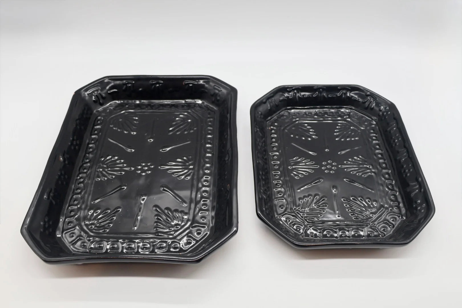Charolas Octagonales - Negro