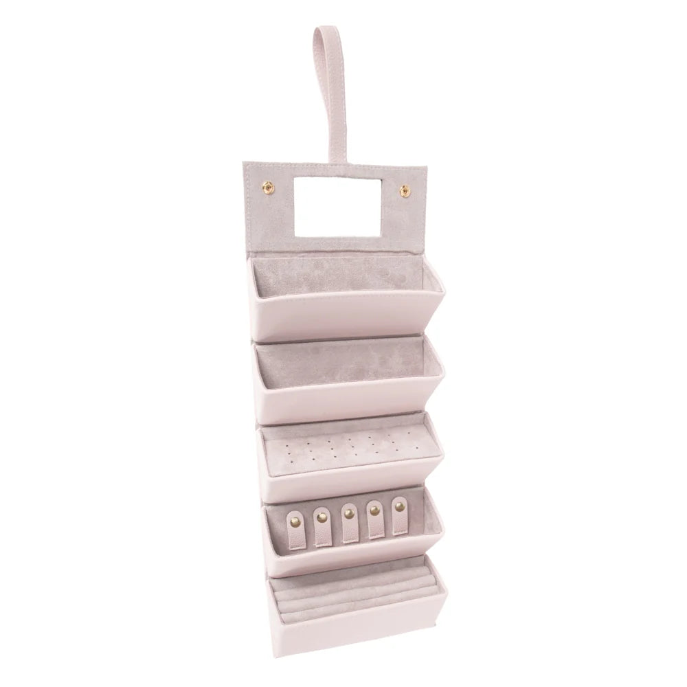 Leah 5 Eyewear & Jewelry Case (Pearl White)