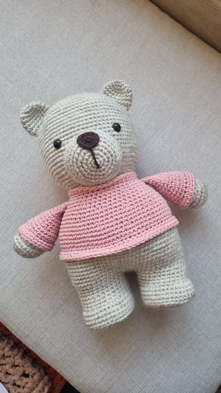 Theo Bear Mini, Pink