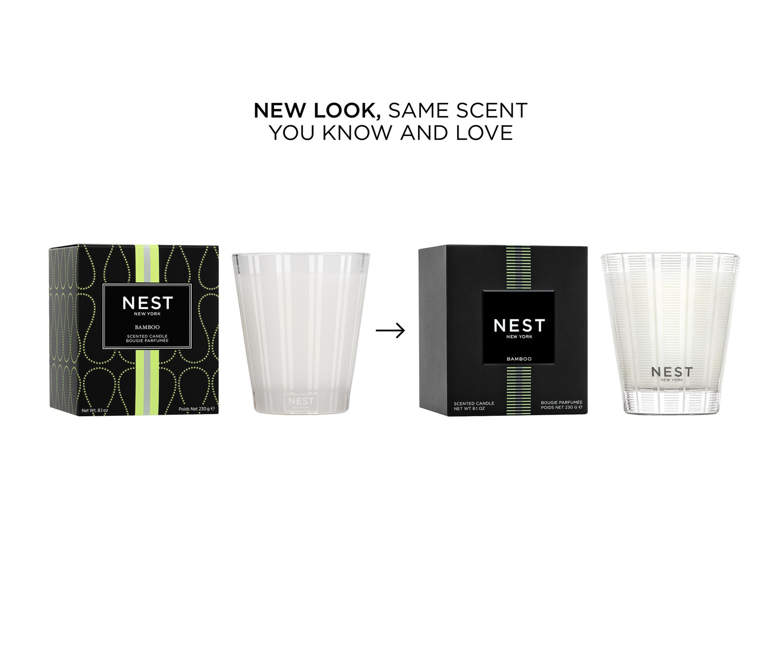 8 oz Bamboo Classic Candle