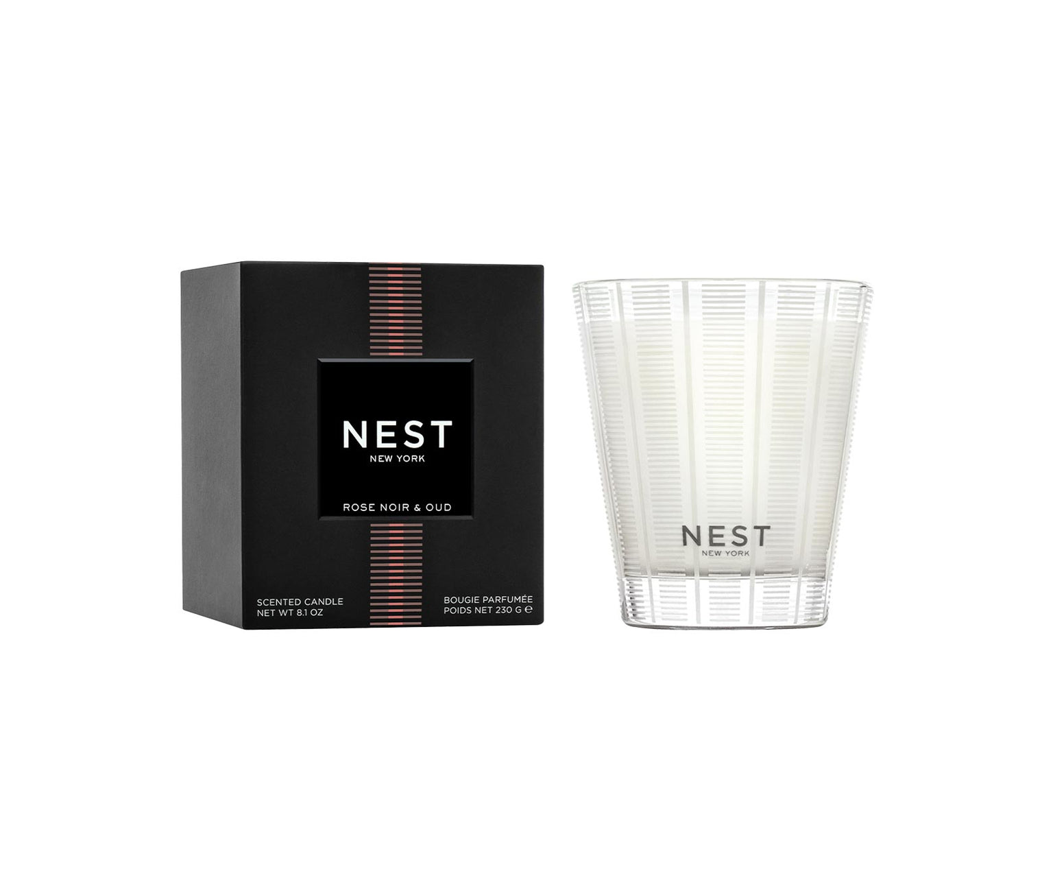 8 oz Rose Noir & Oud Classic Candle