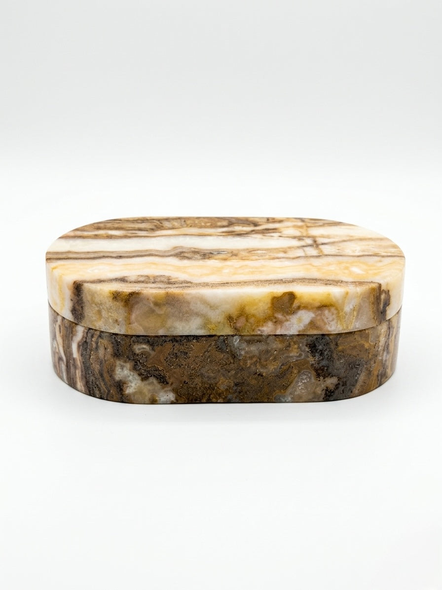 STRATA BOX (BEIGE AMARILLA)