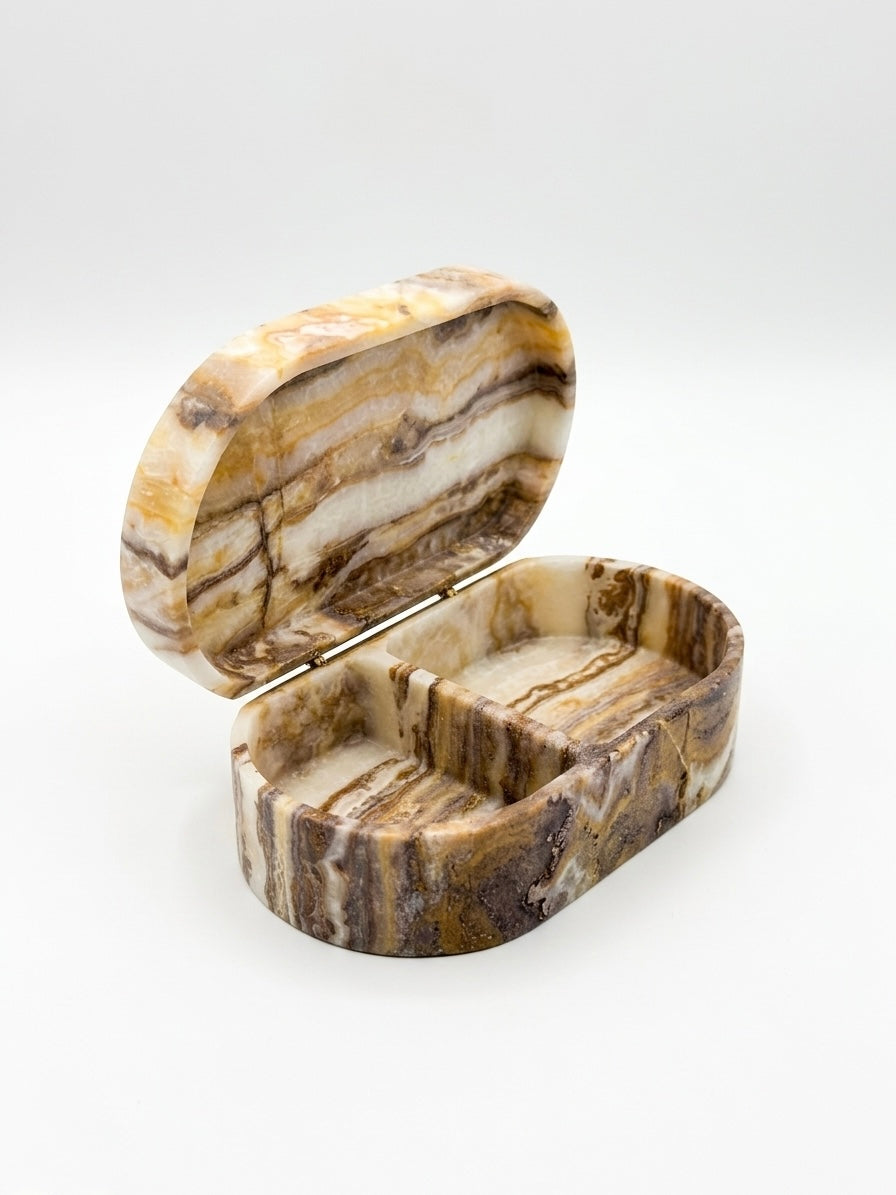 STRATA BOX (BEIGE AMARILLA)