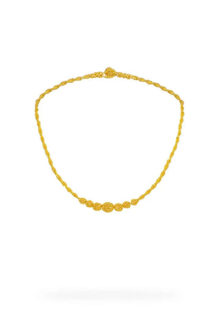 COLLAR CASCABEL CENTRAL - ORO